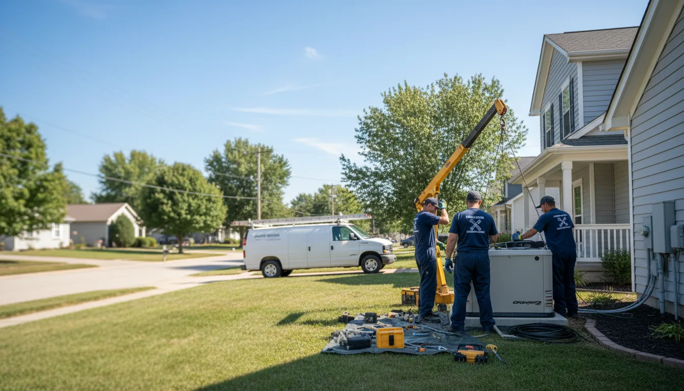 Generator Installation in New Freeport, PA near me